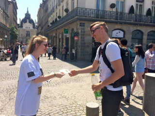 Street Marketing  Rennes - Angle de Vue