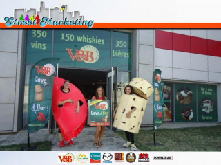 Street Marketing  Toulouse - V&B Toulouse