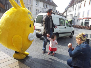 Street Marketing  Besanon - Poisson D'avril