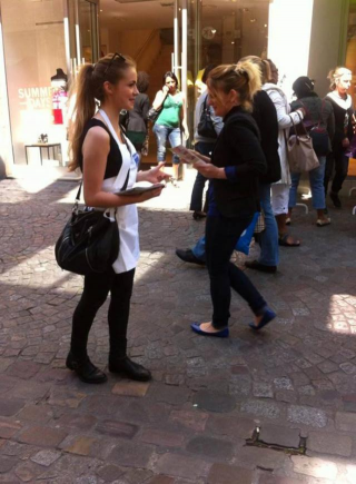 Street Marketing  Rouen - Lzard Cratif