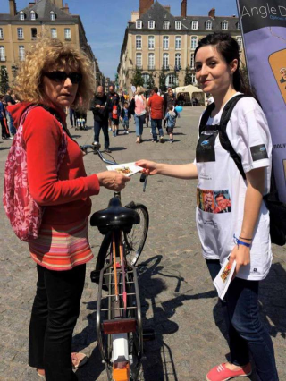 Street Marketing  Rennes - Angle de Vue