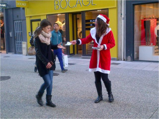 Street Marketing  Valence pour le compte de CCE