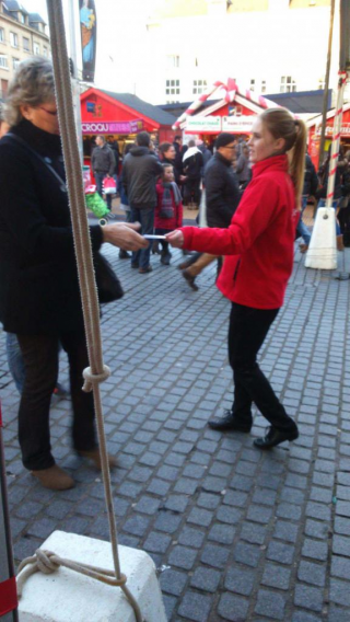 Opration de Street Marketing sur Reims, Rouen et Amiens