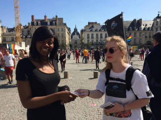 Street Marketing  Rennes - Angle de Vue