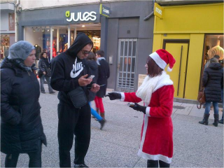 Street Marketing  Valence pour le compte de CCE