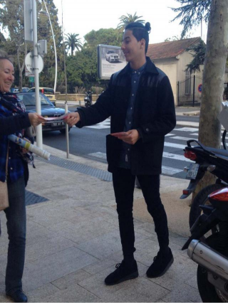 Street Marketing  Cannes - Cours Ado