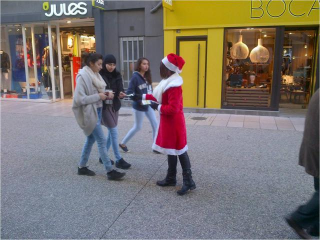 Street Marketing  Valence pour le compte de CCE