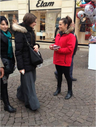 Opration de Street Marketing sur Reims, Rouen et Amiens