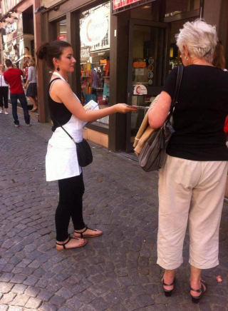 Street Marketing  Rouen - Lzard Cratif