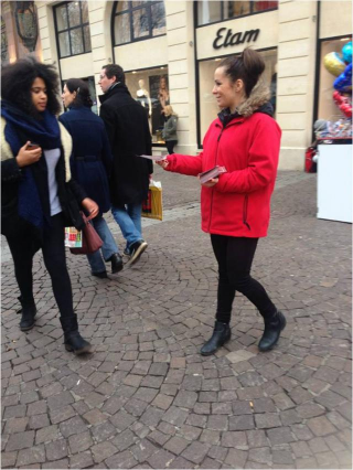Opration de Street Marketing sur Reims, Rouen et Amiens