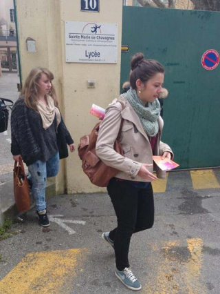 Street Marketing  Cannes - Cours Ado