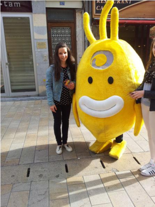 Street Marketing  Besanon - Poisson D'avril