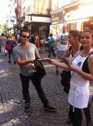Street Marketing  Rouen - Lzard Cratif